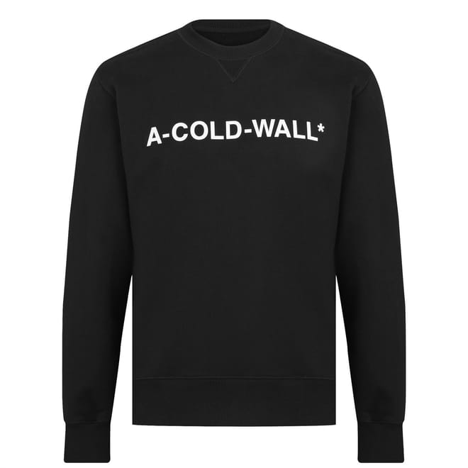 Logo Print Crew Sweatshirt
