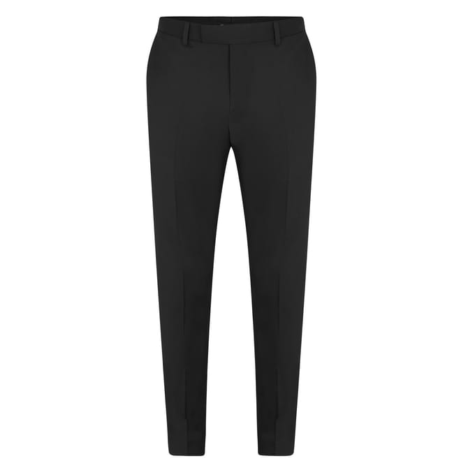 Black Suit Trousers   Italian Fabric