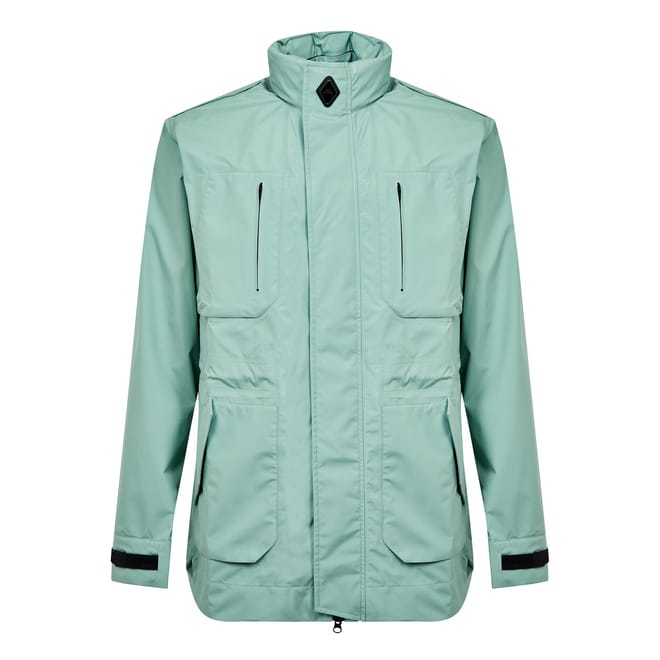 Long Regular Fit Windbreaker Jacket