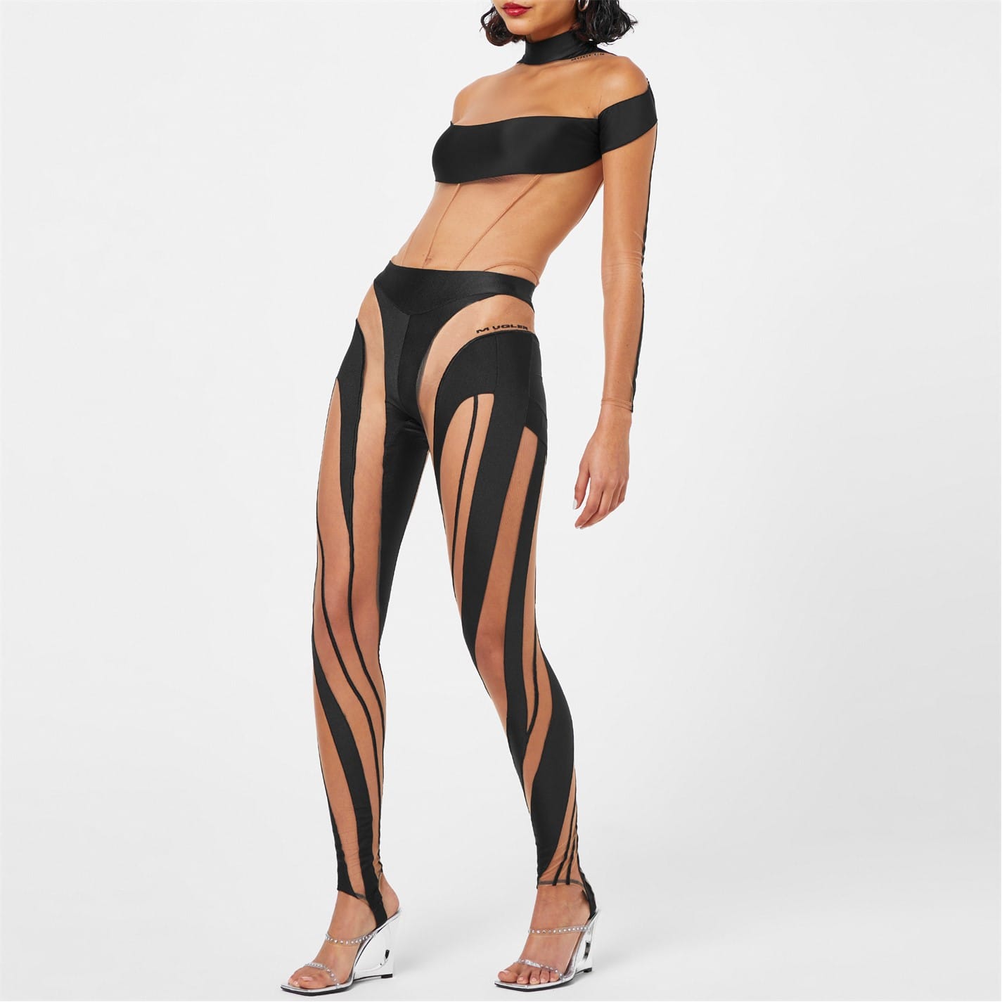 Multi Mugler Illusion Bodysuit - Get The Label