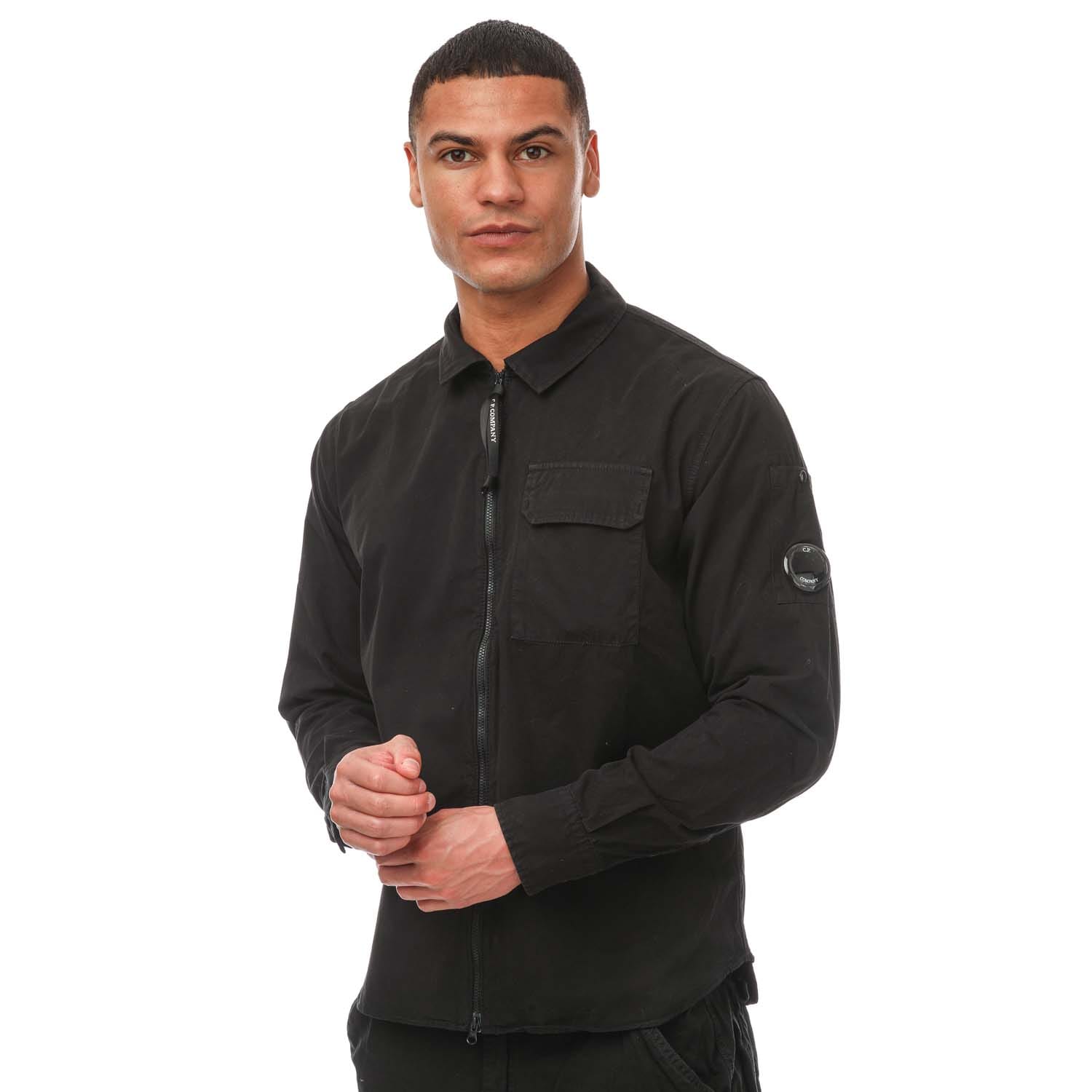 C.p. Company, Light Jackets, male, Black, L, Jackets