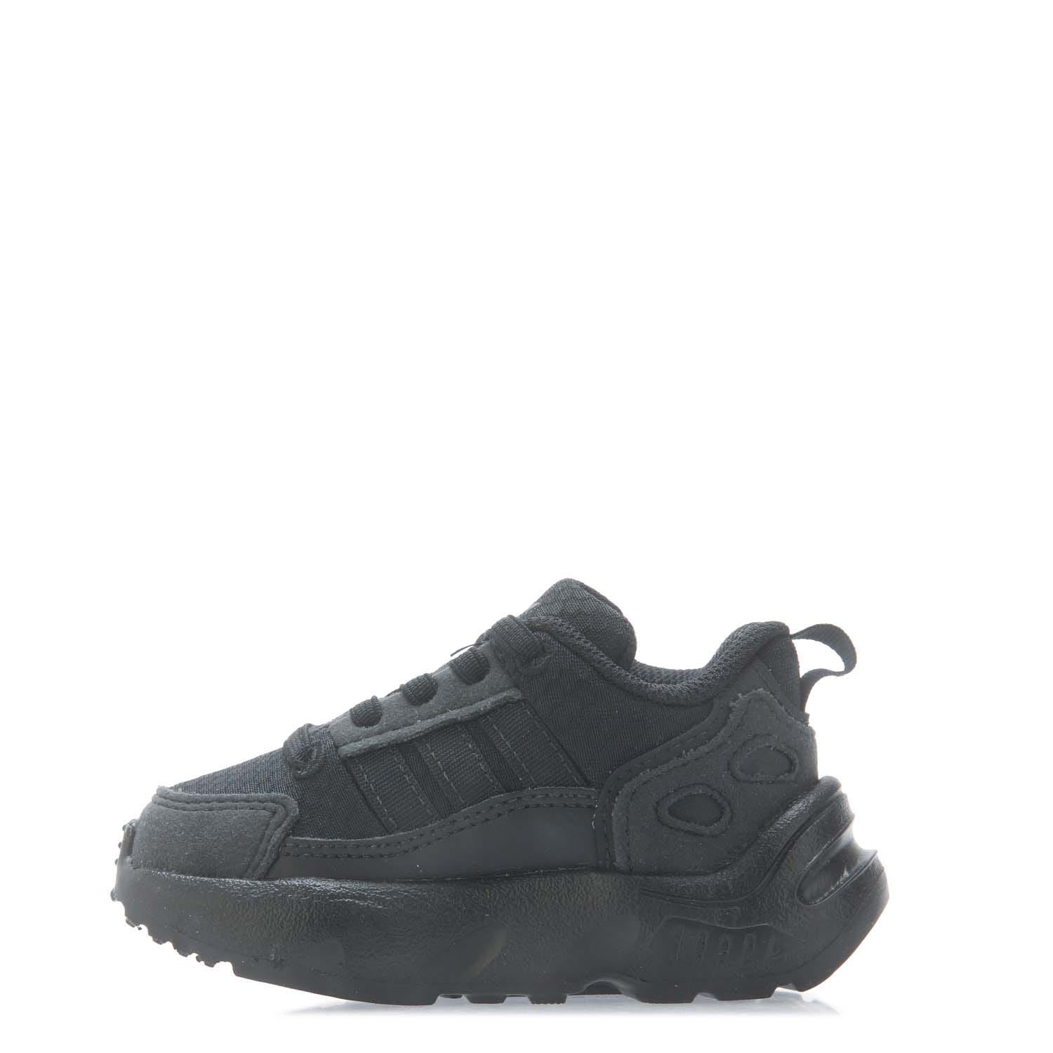 Black adidas trainers infant online