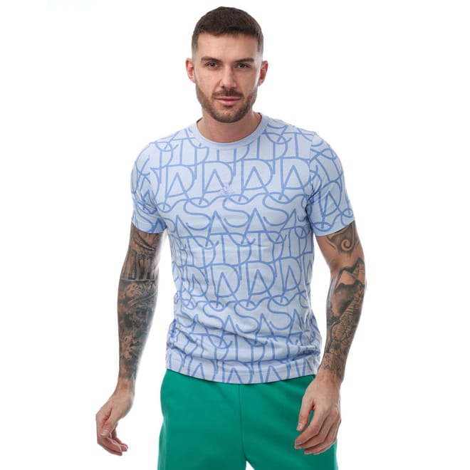 Mens Script Print T-Shirt