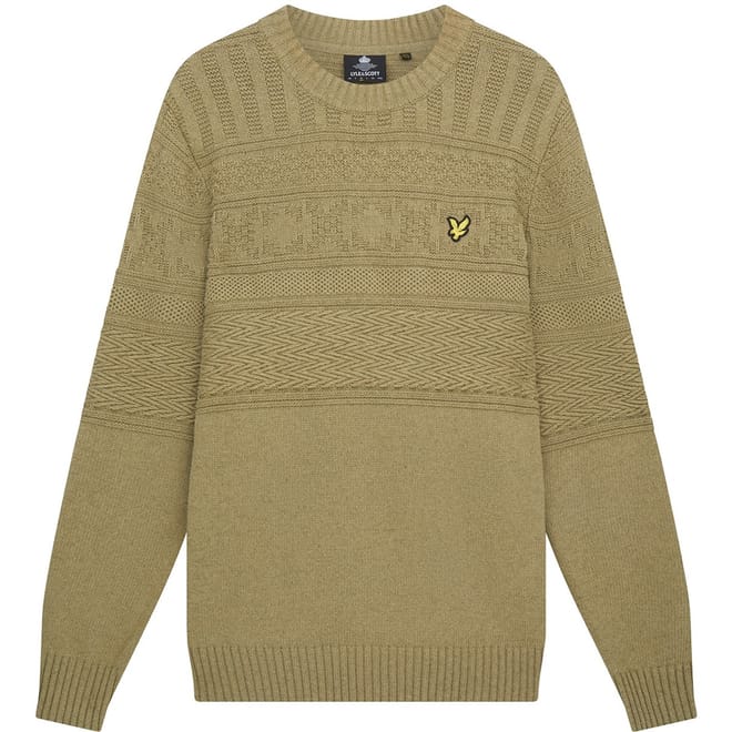 Guernsey Crew Neck Regular Fit Sweater