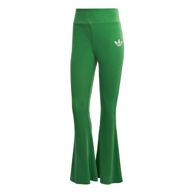Womens Velour Flared Joggers