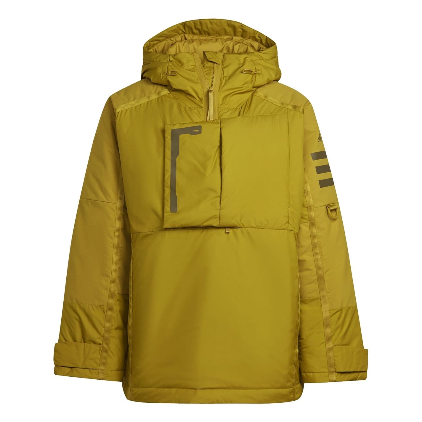 Adidas anorak jacket yellow online