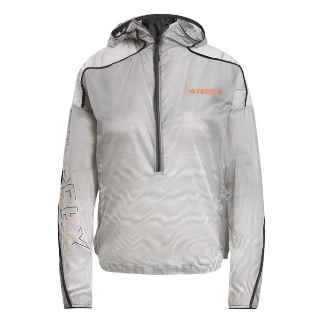 Hooded Relaxed Fit Windbreaker Jacket