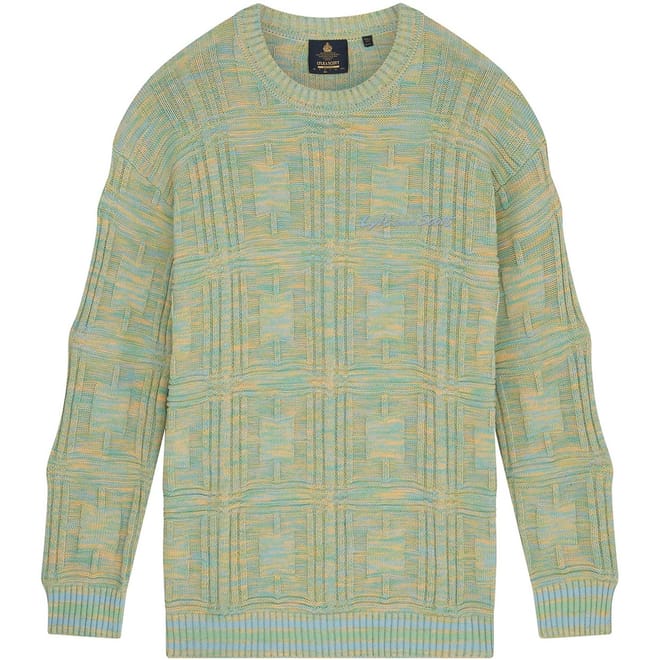 Space Crew Neck Relaxed Fit Sweater