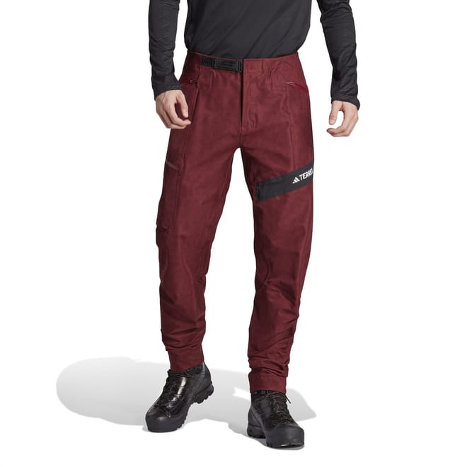 Red adidas Track Running Athletic Pants - Get The Label