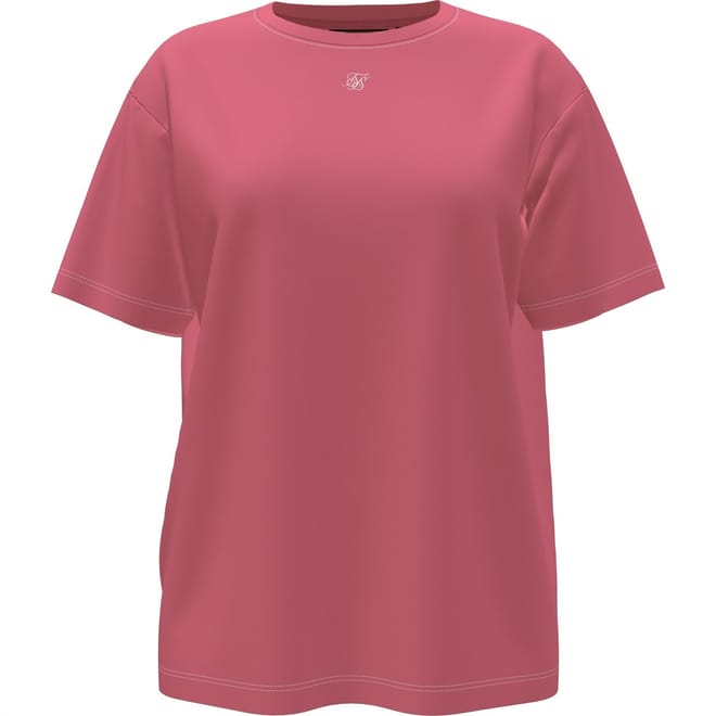 Oversize Fit Crew Neck Short Sleeve T-Shirt
