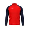 Zip Neck Long Sleeve Regular Fit Sweatshirt