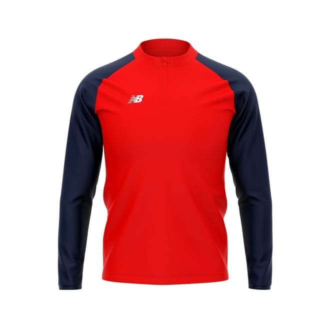 Zip Neck Long Sleeve Regular Fit Sweatshirt