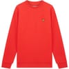 Crew Neck Relaxed Fit Long Sleeve Sweatshirt