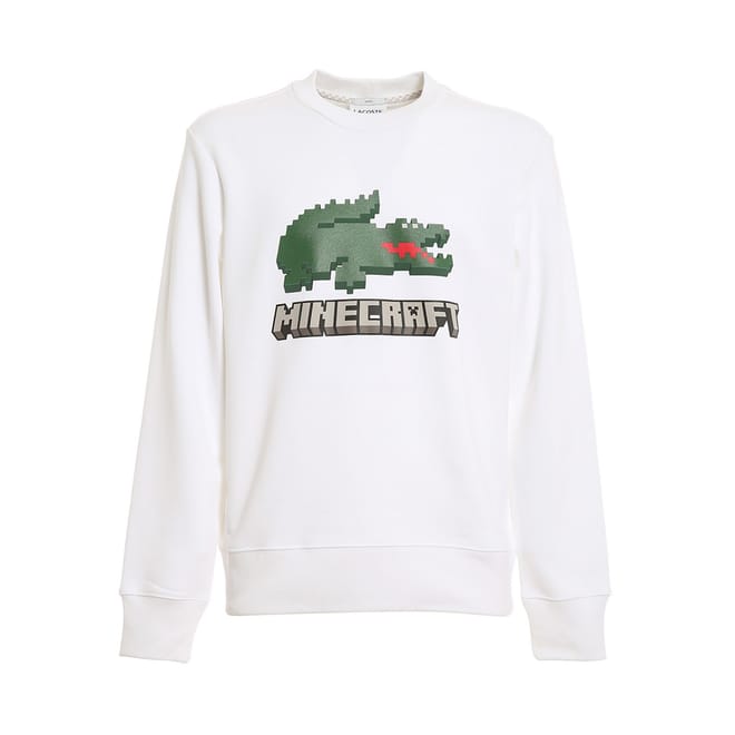 Unisex Minecraft Pixel Art Long Sleeve Sweatshirt