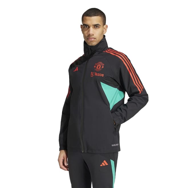 Mufc Mock Neck Windbreaker Jacket