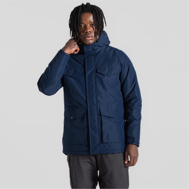 Darragh Hooded Relaxed Fit Long Jacket