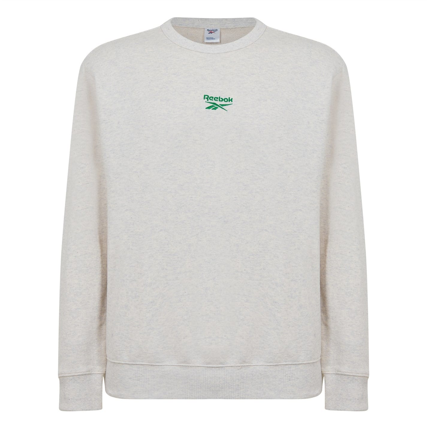 Cream reebok sweatshirt hotsell