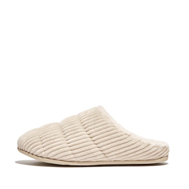 Chrissie Fleece-Lined Corduroy Slippers