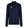 Mock Neck Long Sleeve Quarter-Zip Sweatshirt