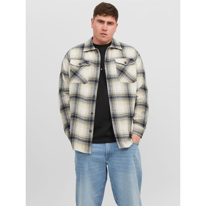 Mens Eddie Overshirt Plus Size