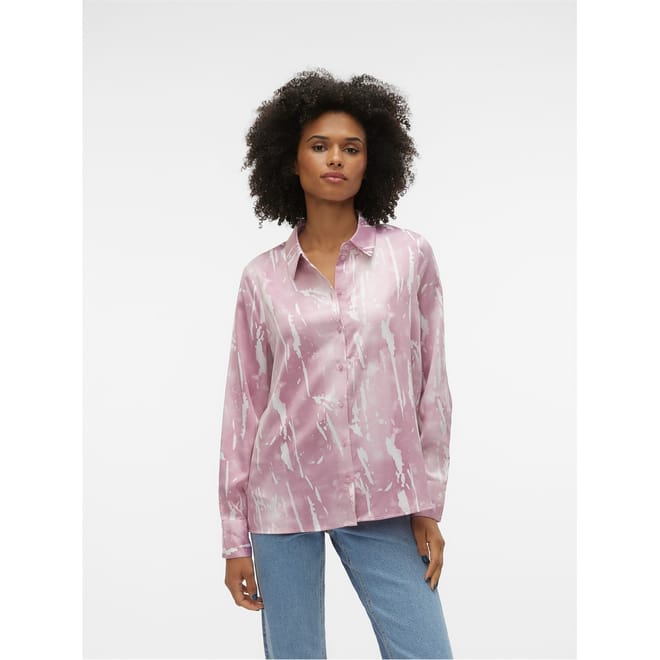 Long Sleeve Relaxed Fit Shirt