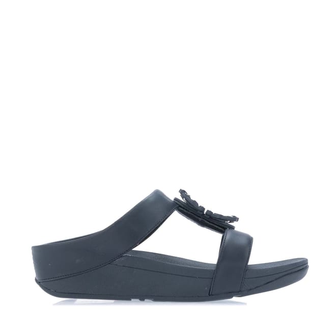 Womens Lulu Crystal-Circlet H-Bar Slide Sandals