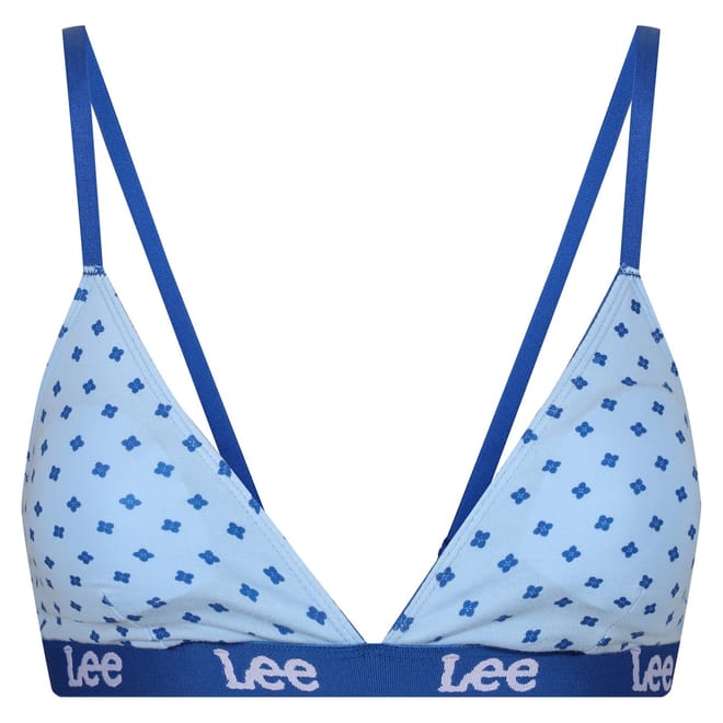 Logo Print Unlined Bra