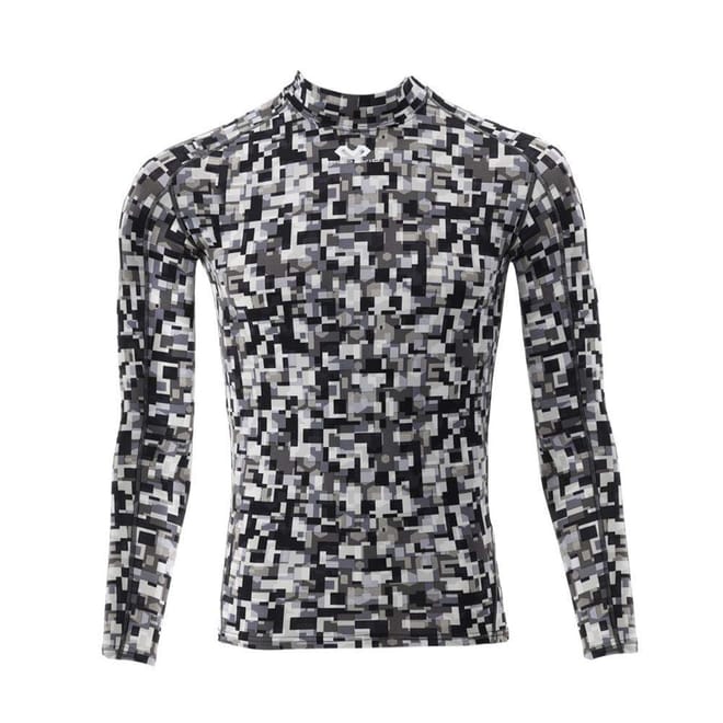 Slim Fit Long Sleeve Mock Neck T-Shirt