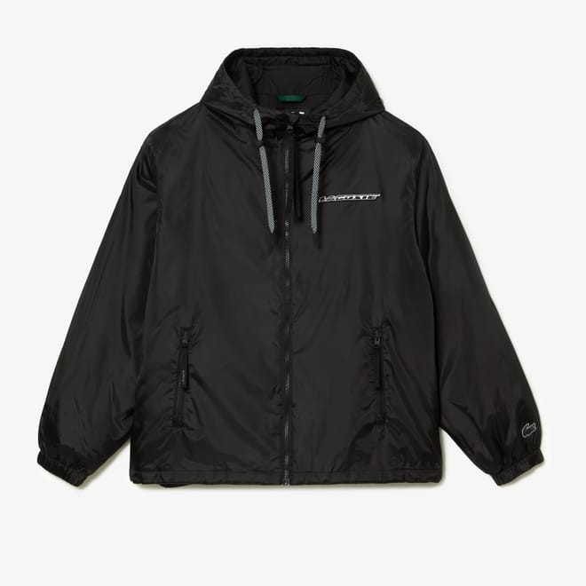 Cropped Quilted Hooded Jacket