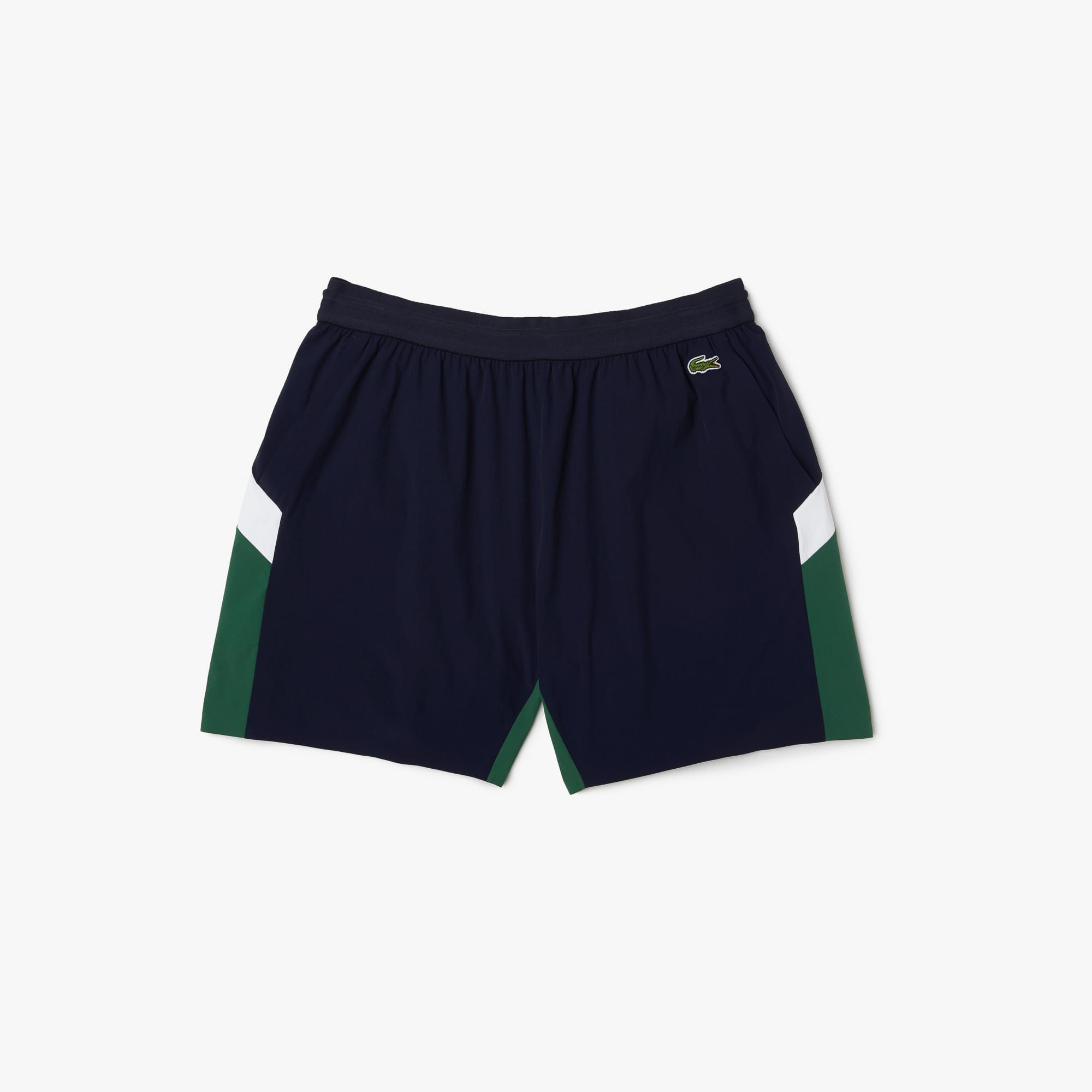 Lacoste Men's Recycled Polyamide Colourblock Swimming Trunks - Navy - Size: 32/30/31