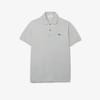 Classic Fit Speckled Print Cotton Pique Polo Shirt