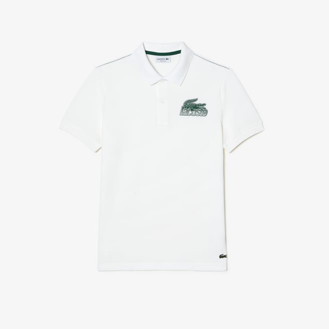 Cotton Mini-Piqué Polo Shirt