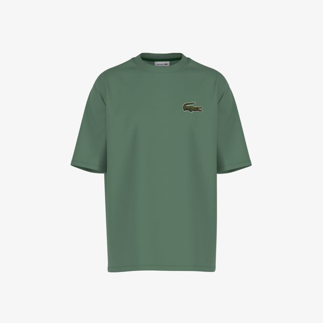Loose Fit Large Crocodile Organic  T-Shirt