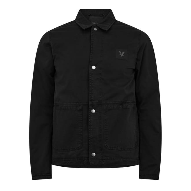Collared Neck Regular Fit Chore Coat