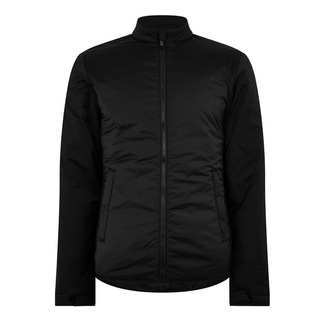 Collared Neck Relaxed Fit Windbreaker Jacket
