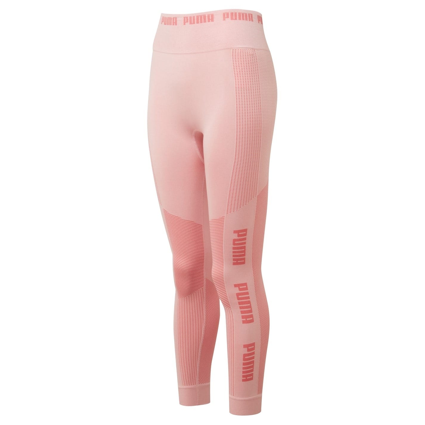 Puma Womens Evoknit Seamless Leggings Legging in Pink