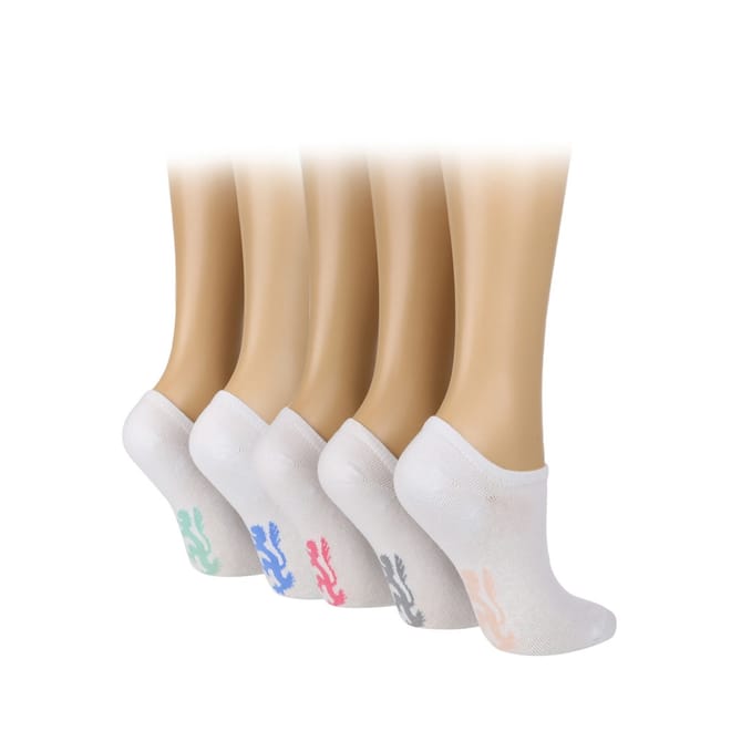 5 Pack No Show Trainer Socks