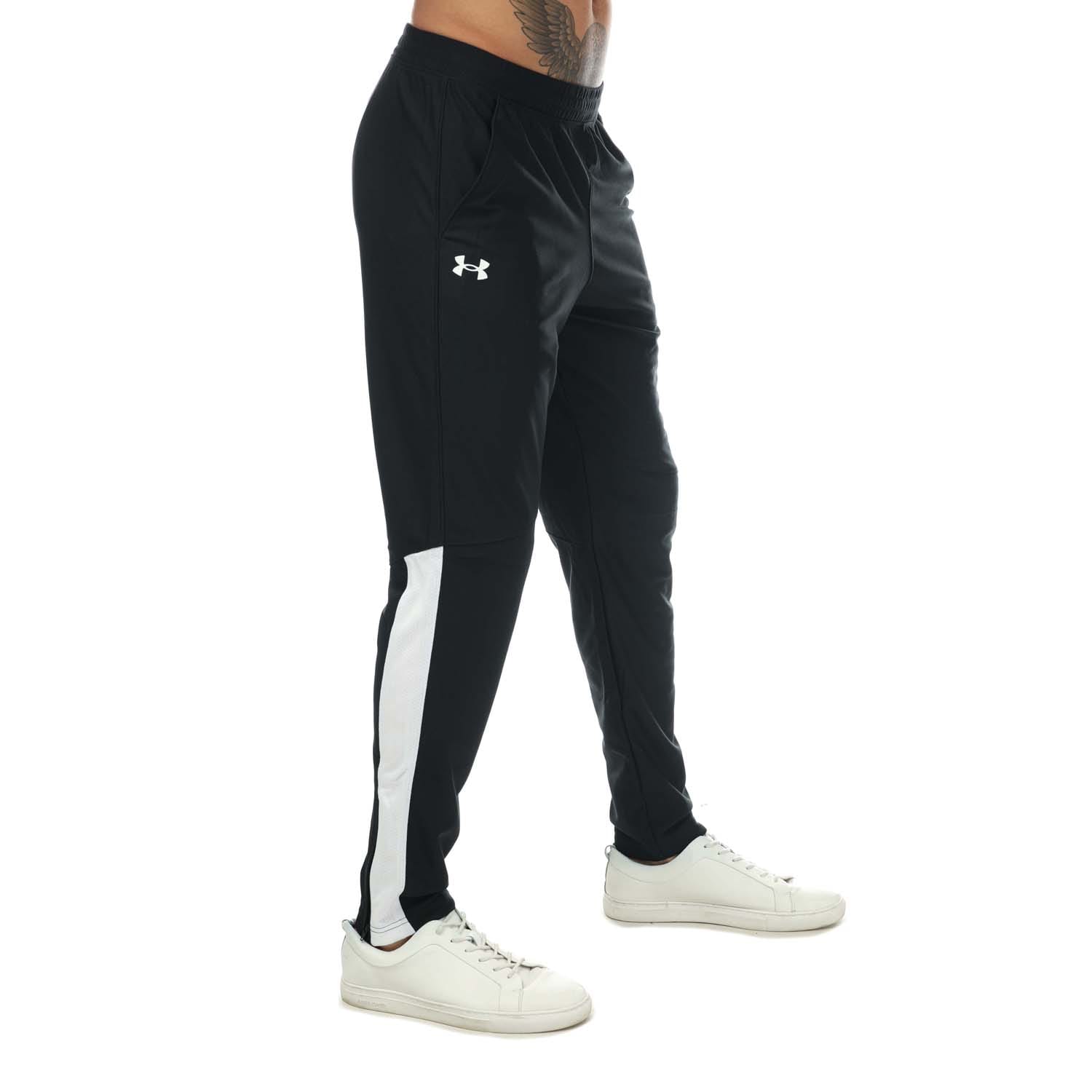 Navy White Under Armour Mens Twister Track Pants Get The Label