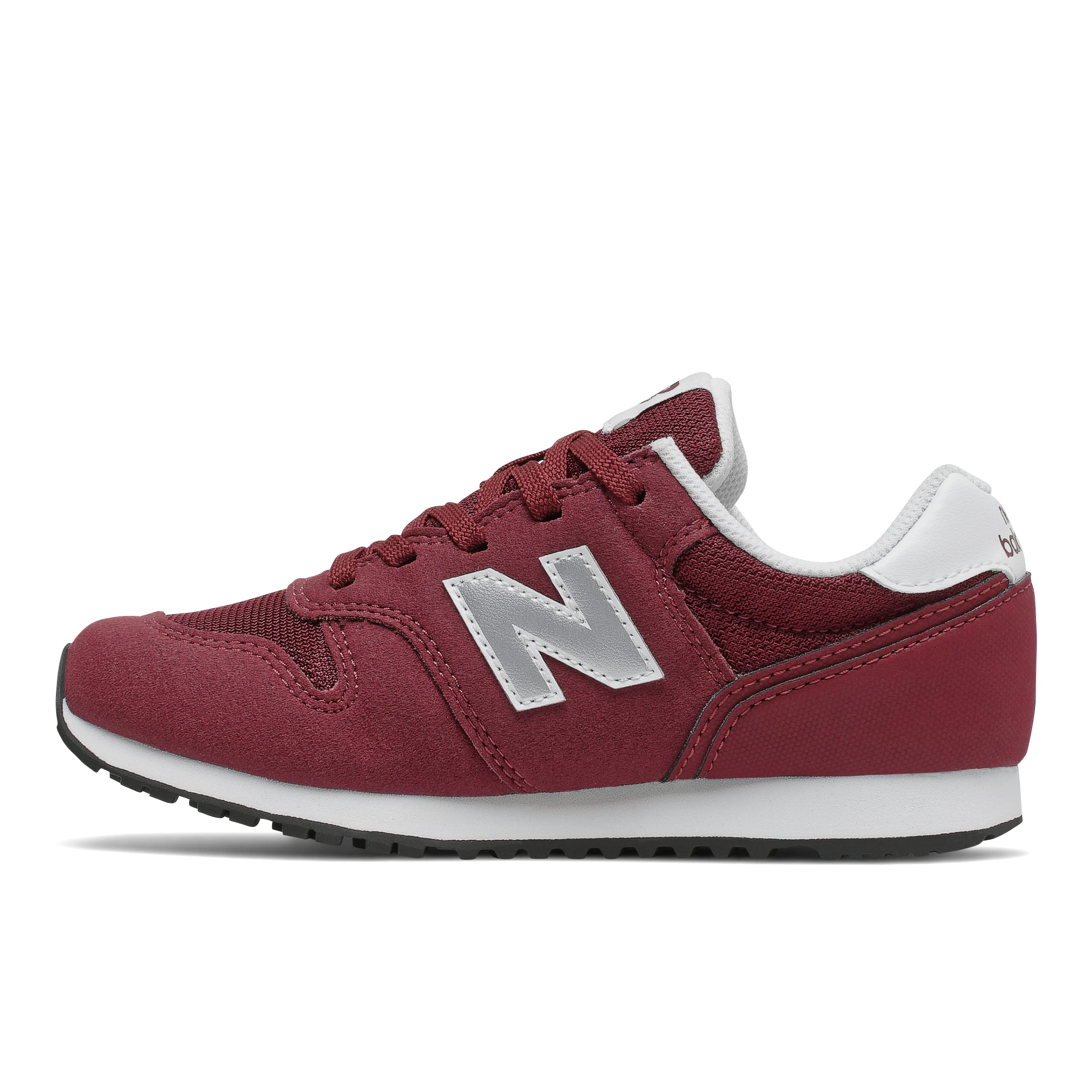 Burgundy New Balance Juniors 373 Trainers Get The Label