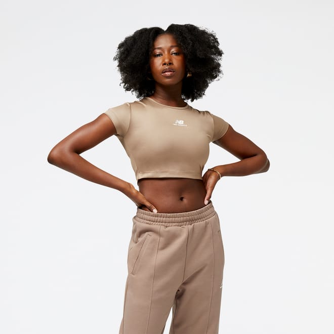 Athletics Pearl Cropped T-Shirt