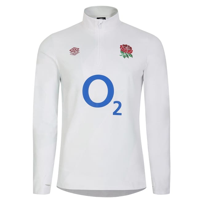 England Rugby Warm Up Layer Top 2023 2024 Juniors