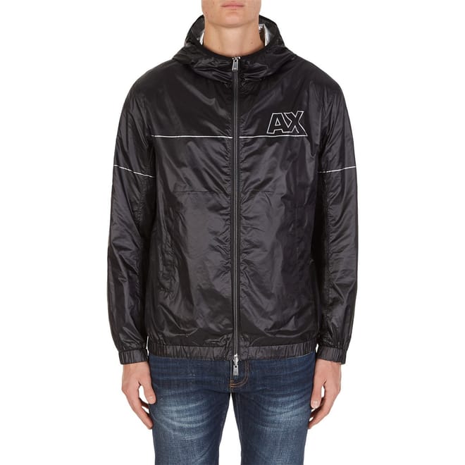 Hooded Windbreaker Regular Fit Jacket