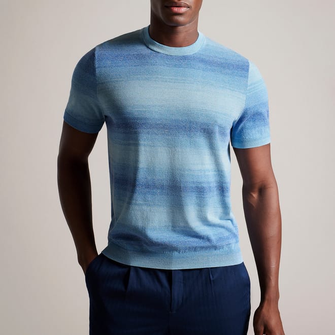 Notte Ombre Knitted T-Shirt
