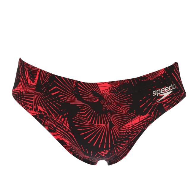 Mens Allover 7cm Swim Briefs