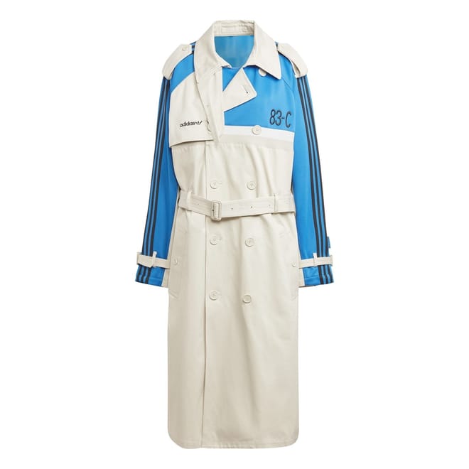 Frill Waist Relaxed Fit Coat