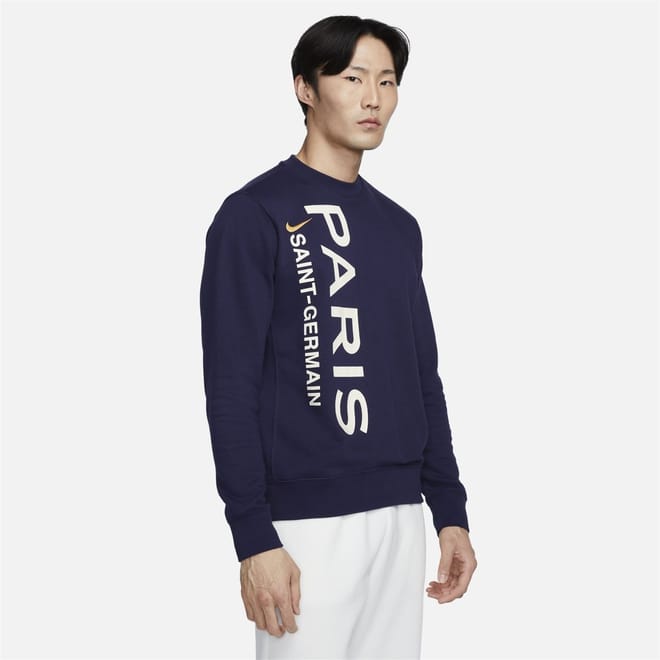 PSG Club Crew Neck Relaxed Fit Sweatshirt
