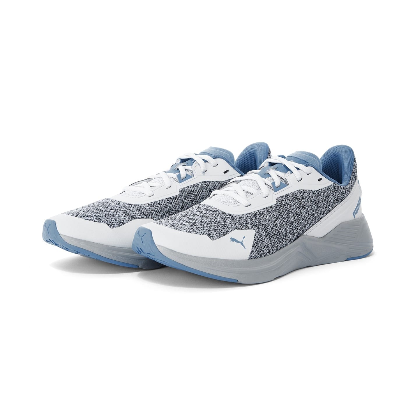 Puma Dsprs Tech4 Low Top Running Sneakers in Grey