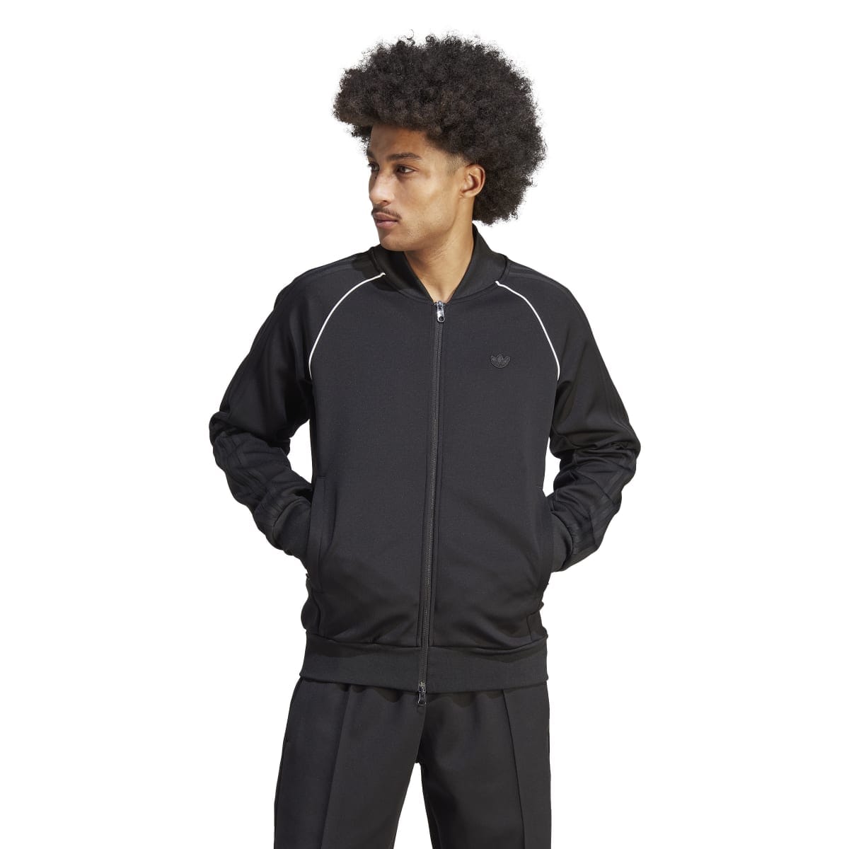 Black adidas Originals Blue Version Superstar Track Jacket Get The Label