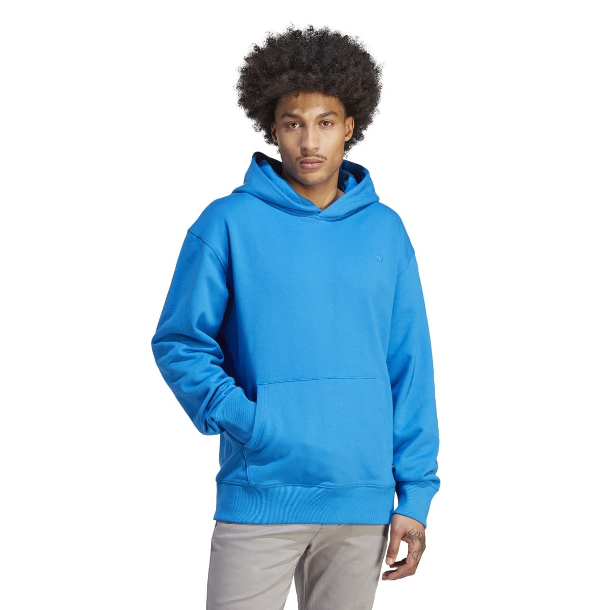 Blue adidas Originals Adicolor Contempo French Terry Hoodie Get The Label