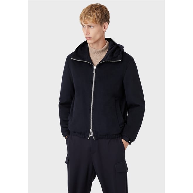 Hooded Bomber Jacket